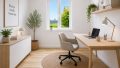 Büro_visualisiert_mit_Homestaging-Hinweis